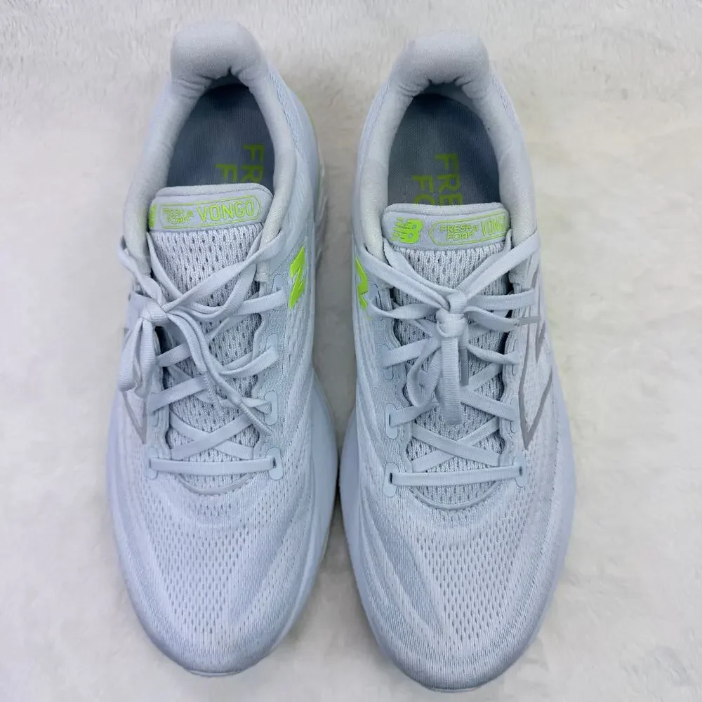 New Balance Fresh Foam X Vongo v6 Womens Running Shoes Ice Blue Thirty Watt 12